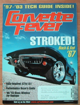 CORVETTE FEVER 2002 NOV - CHIP MILLER's '53, 4L60E